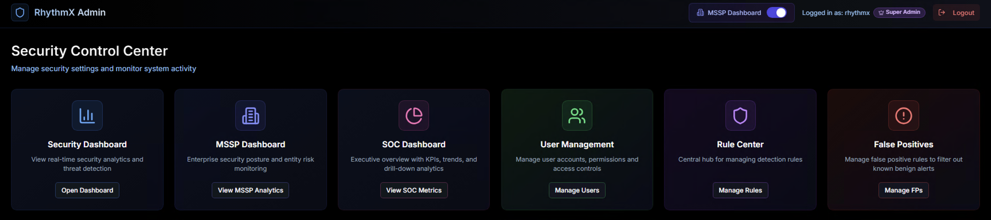False Positives Widget